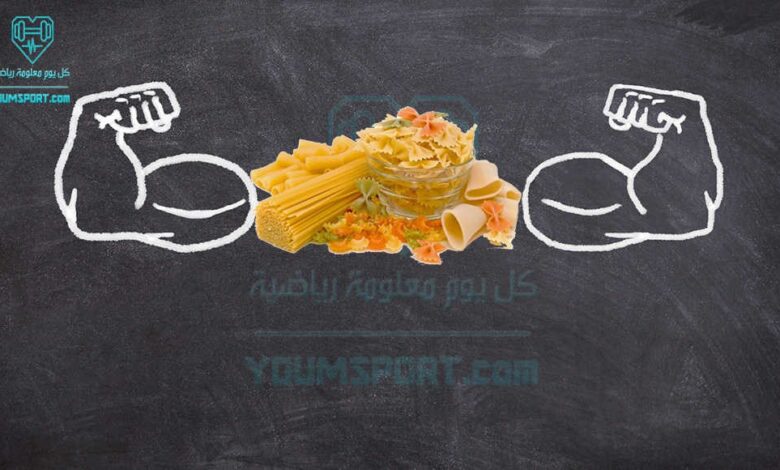 المعروكة وزيادة حجم الكتلة العضلية