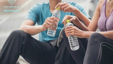 فوائد شرب المياه اثناء التمارين الرياضية