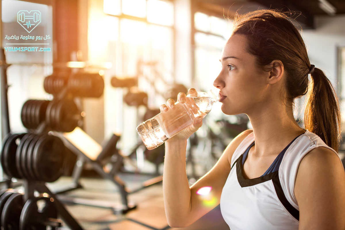 فوائد شرب المياه أثناء ممارسة الرياضة والتمرين