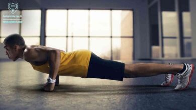 تمرين الضغط له تأثير فعال فى اى لعبة رياضية