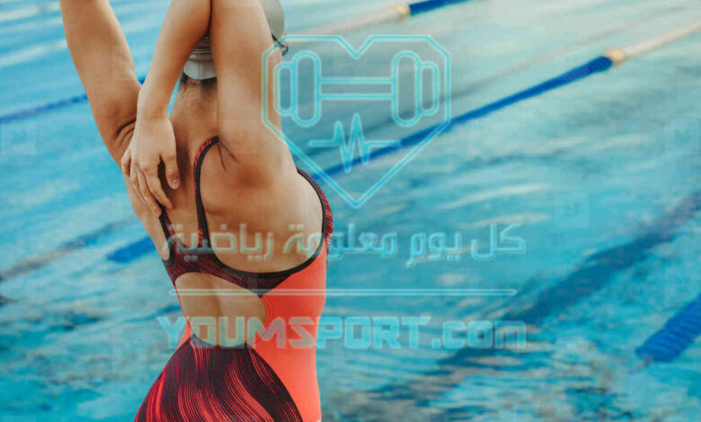 التهدئة مهمة بعد الانتهاء من تمرين السباحة من اجل صحة القلب