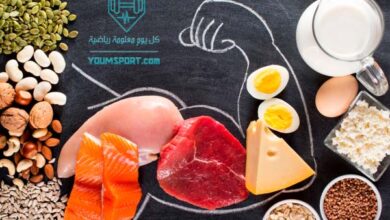أطعمة بعد التمرين