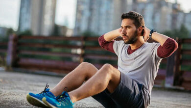 ألم المعدة بعد تمارين البطن