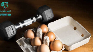 البيض وجبة غذائية عالية البروتين تساعد على بناء العضلات