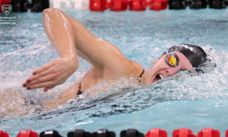 تحسين السرعة فى سباحة الحرة