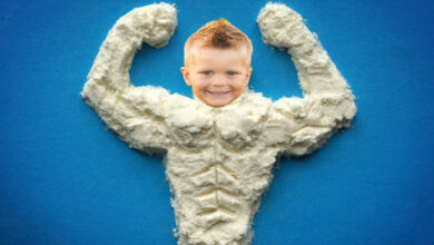 هل يجب على الاطفال تناول مكملات البروتين