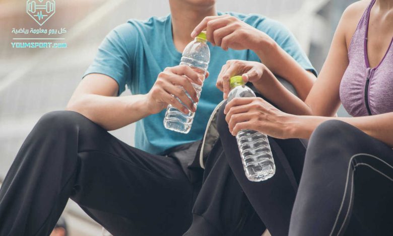 أهمية شرب المياه أثناء ممارسة الرياضة